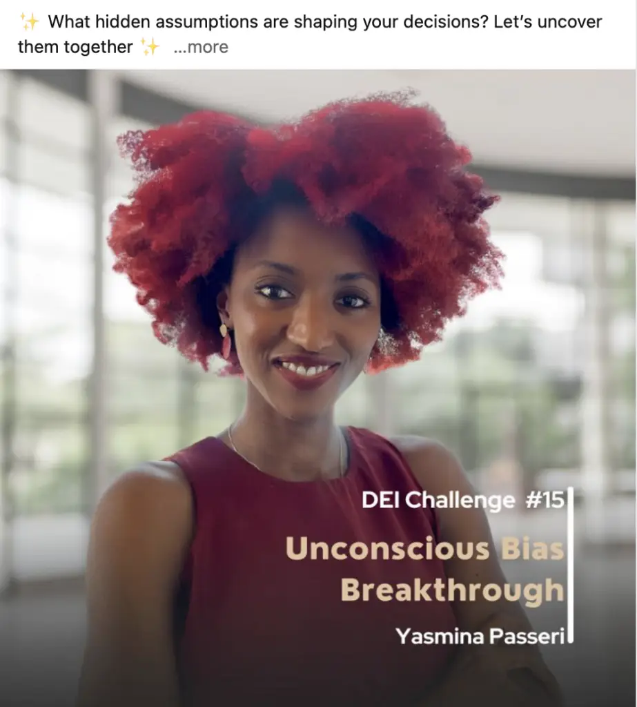 Yasmina Passeri – Resilient Leader, Barrier Breaker, and Advocate for Inclusive Leadership 4.